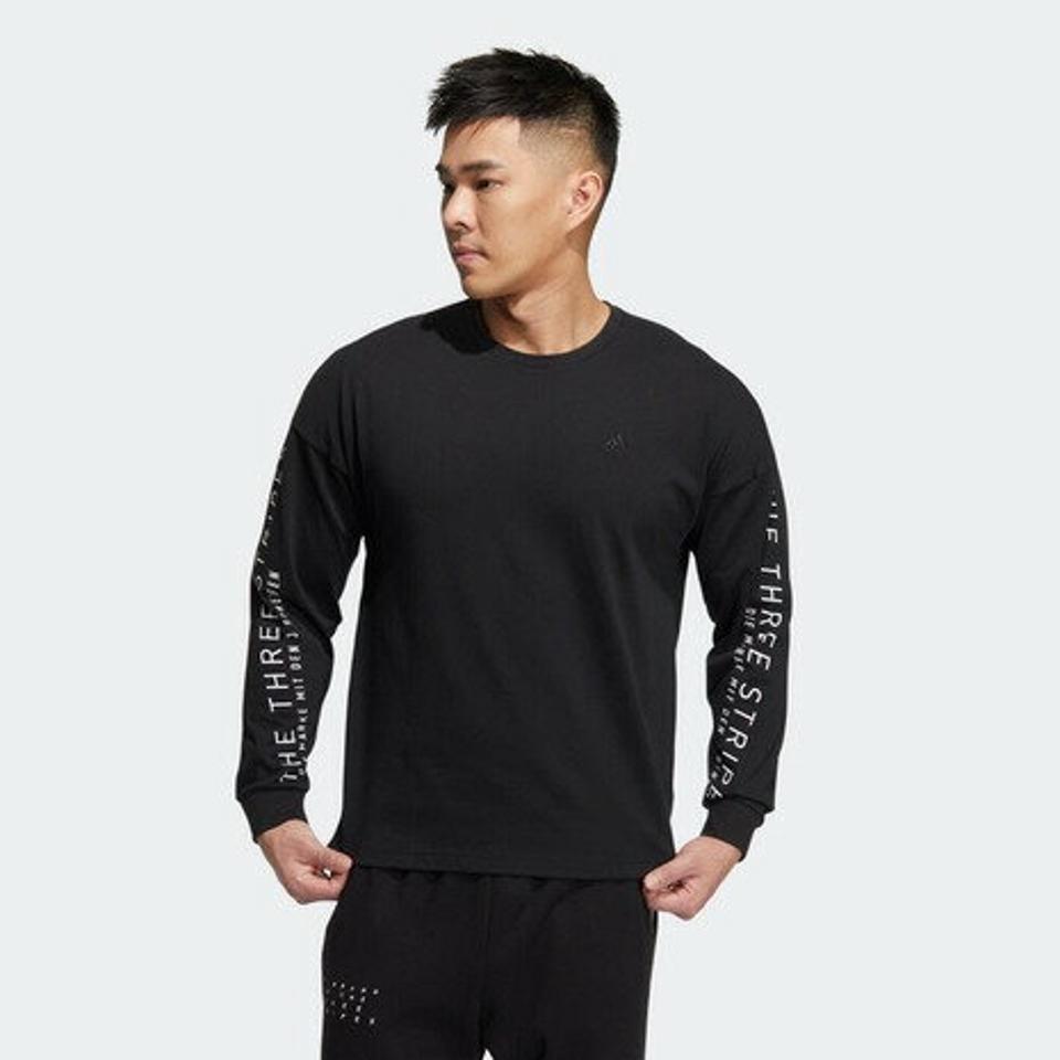 アディダス（adidas）（メンズ）長袖Tシャツ メンズ ワーディング O7860-HM2698