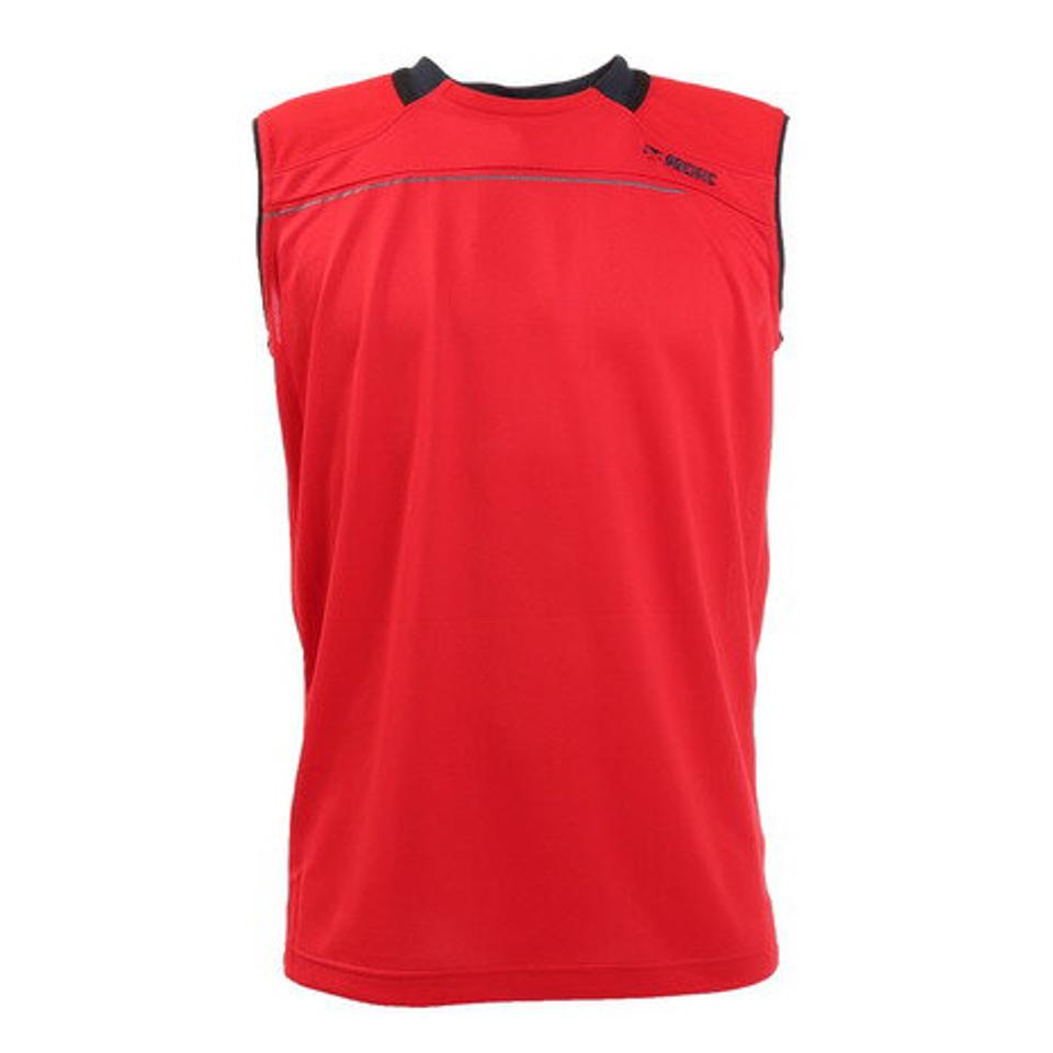 パシフィック(PACIFIC)(メンズ)バドミントンウェア スリーブレスシャツ PT20SM408 RED