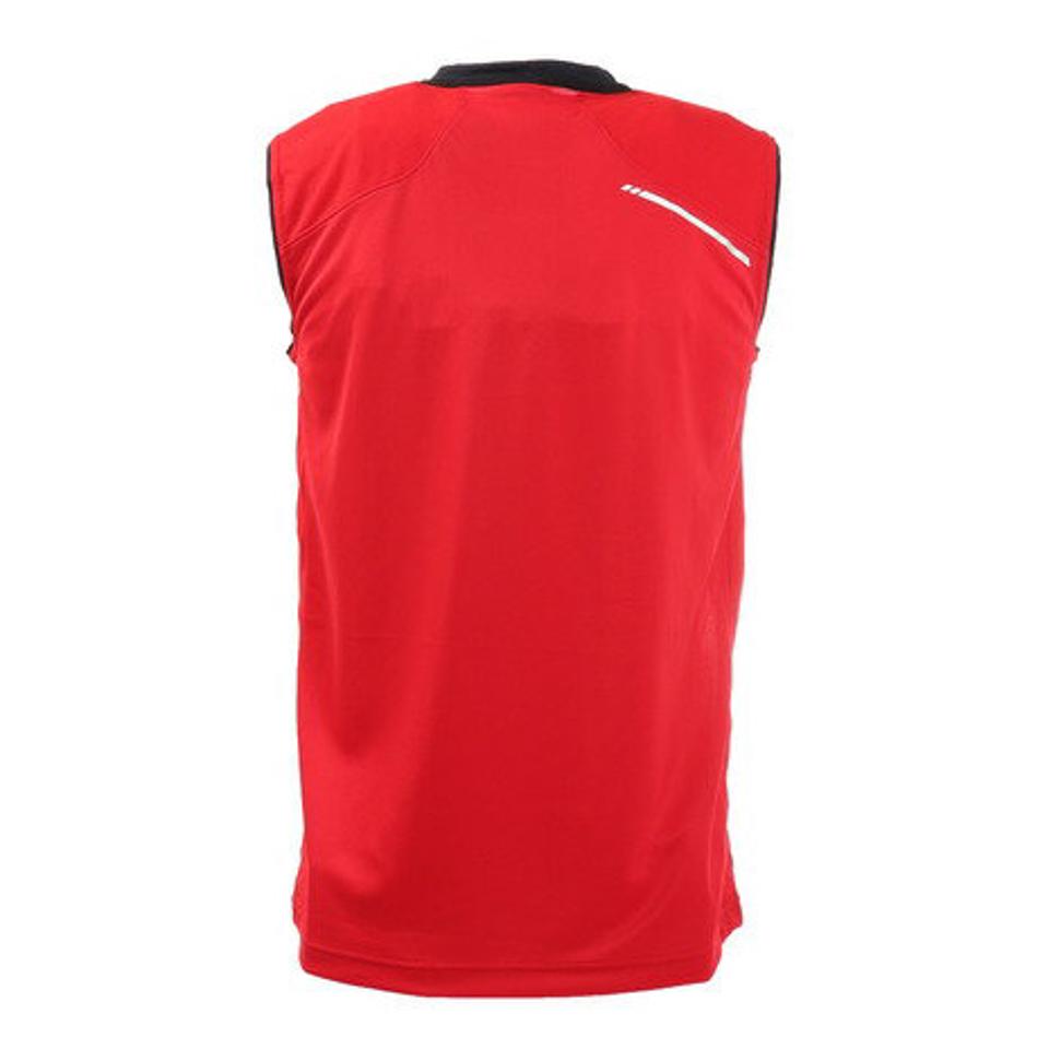 パシフィック(PACIFIC)(メンズ)バドミントンウェア スリーブレスシャツ PT20SM408 RED