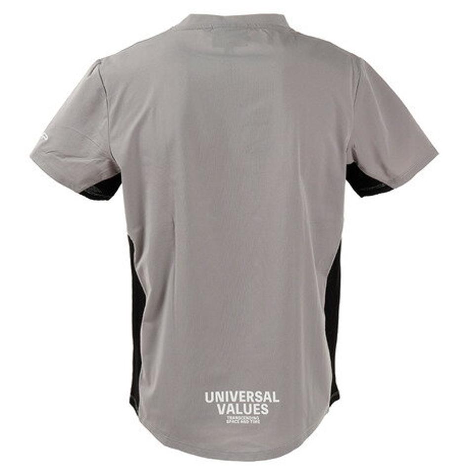 ザ・ワープ・バイ・エネーレ（The Warp By Ennerre） WARP サイドメッシュTシャツ WB33JA18 GRY 半袖 （メンズ）