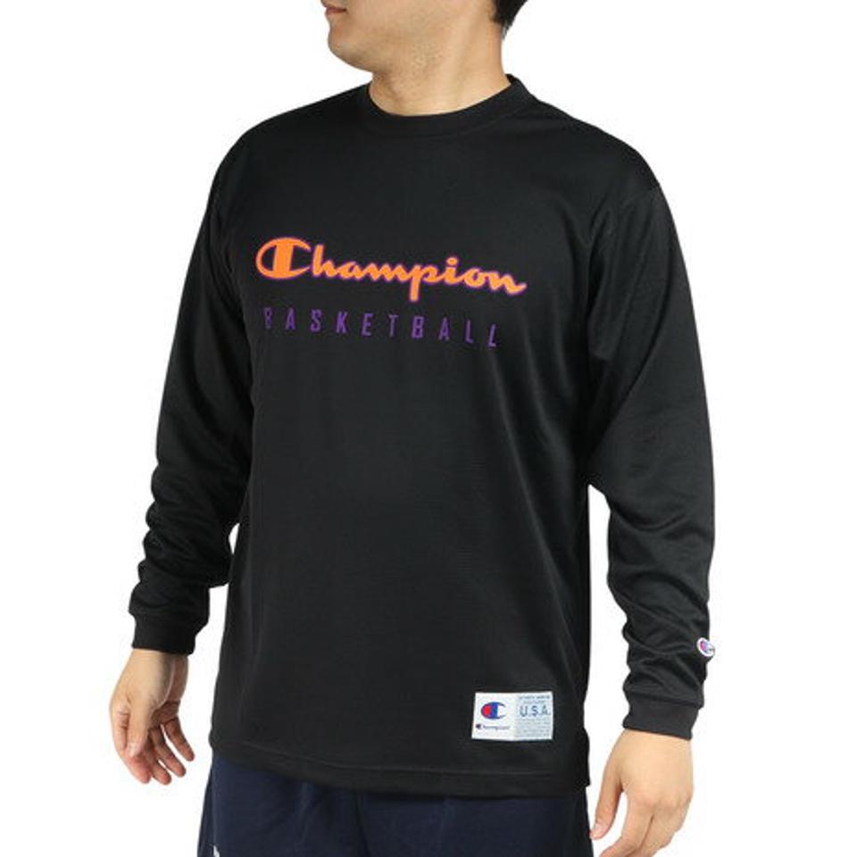 チャンピオン（CHAMPION） バスケットボールウェア ロンT長袖Tシャツ C3-WB450 090 （メンズ）
