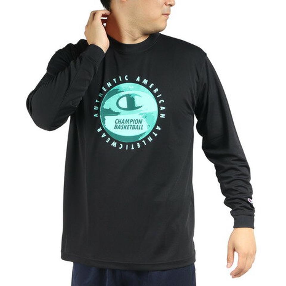 【2/5 24h限定 エントリー＆対象4店舗買い回りで最大P10倍！】チャンピオン（CHAMPION）（メンズ）バスケットボールウェア ロンT 長袖Tシャツ C3-WB415 090