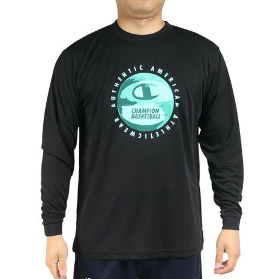 【2/5 24h限定 エントリー＆対象4店舗買い回りで最大P10倍！】チャンピオン（CHAMPION）（メンズ）バスケットボールウェア ロンT 長袖Tシャツ C3-WB415 090