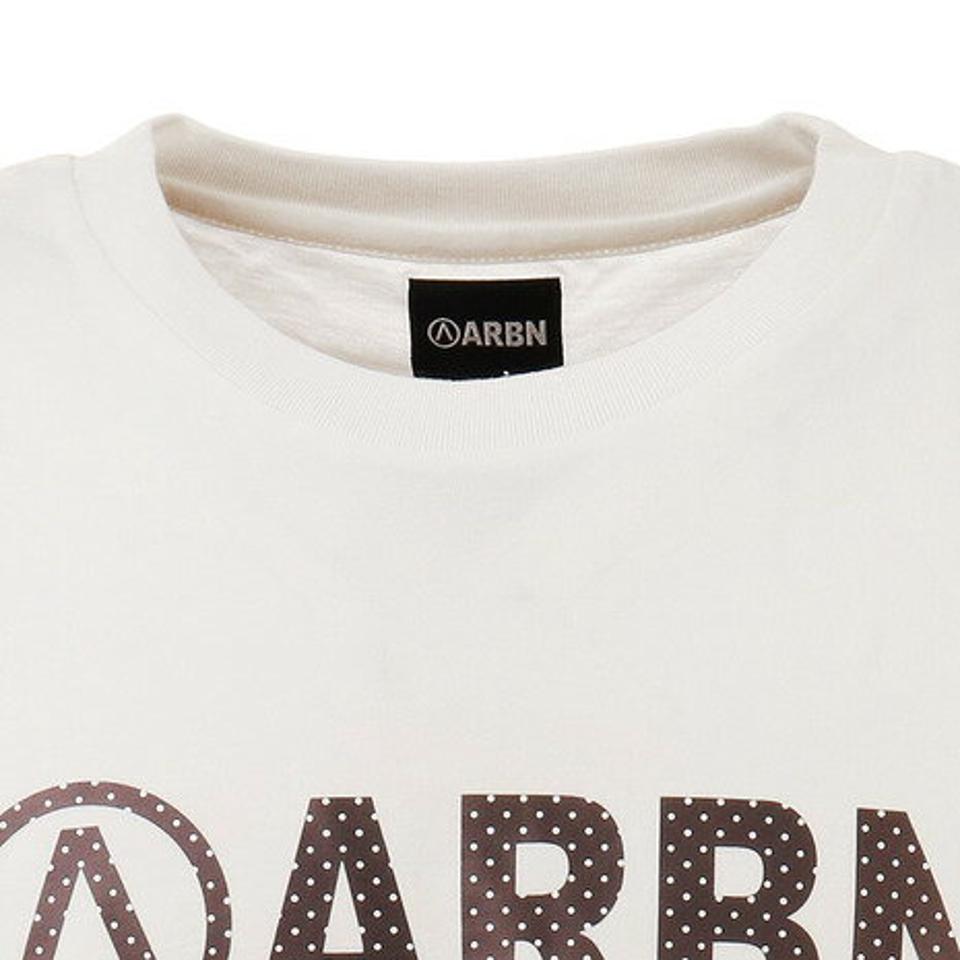 エアボーン（ARBN）（メンズ）Tシャツ メンズ 半袖 プリント SSAIRB-O001WHT/BLK カットソー