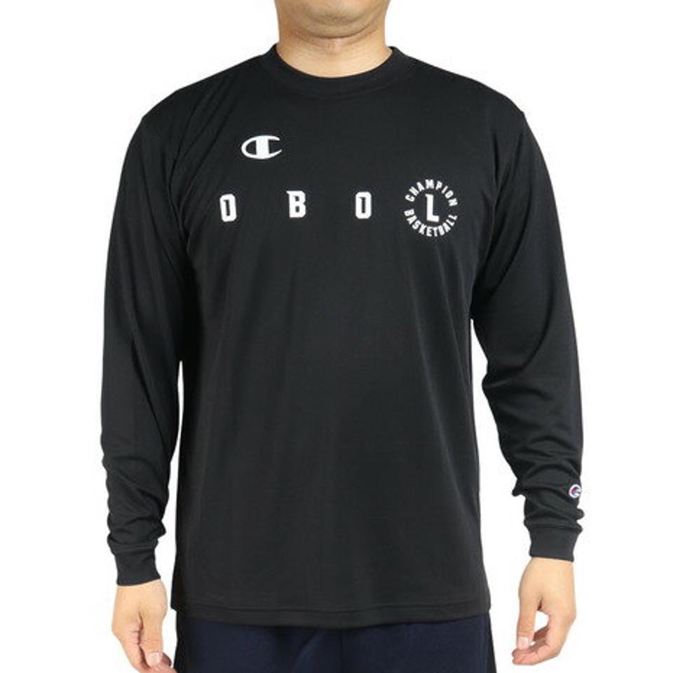 チャンピオン（CHAMPION） バスケットボールウェア ロンT 長袖Tシャツ C3-WB414 090 （メンズ）