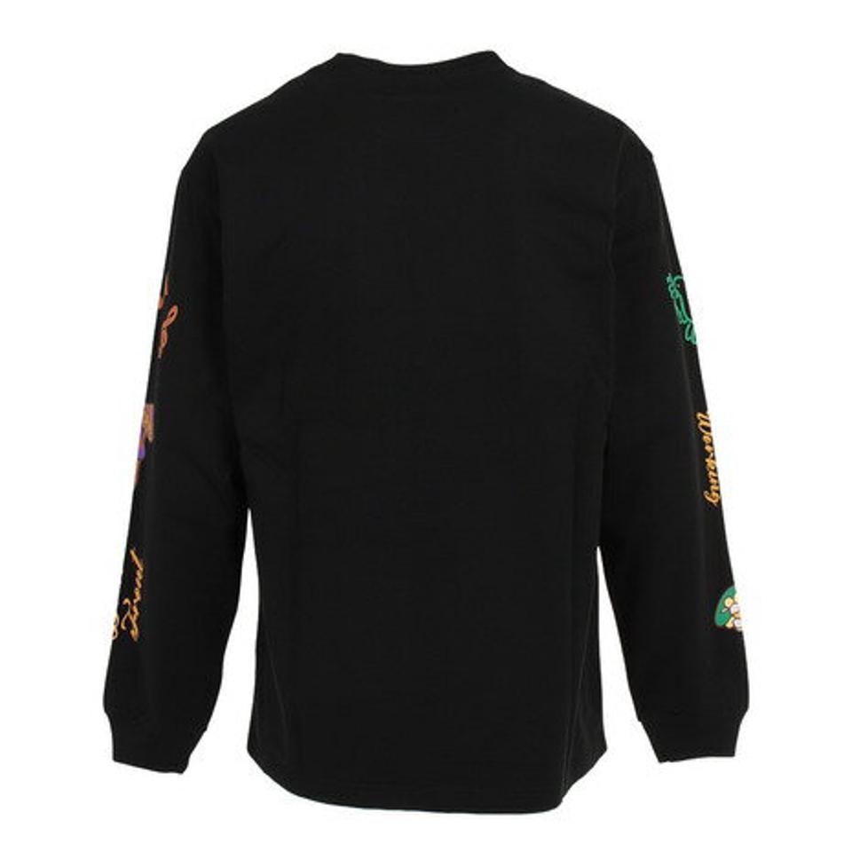 エクストララージ（XLARGE）（メンズ）RANDOM THINGS 長袖Tシャツ 101223011029-BLACK