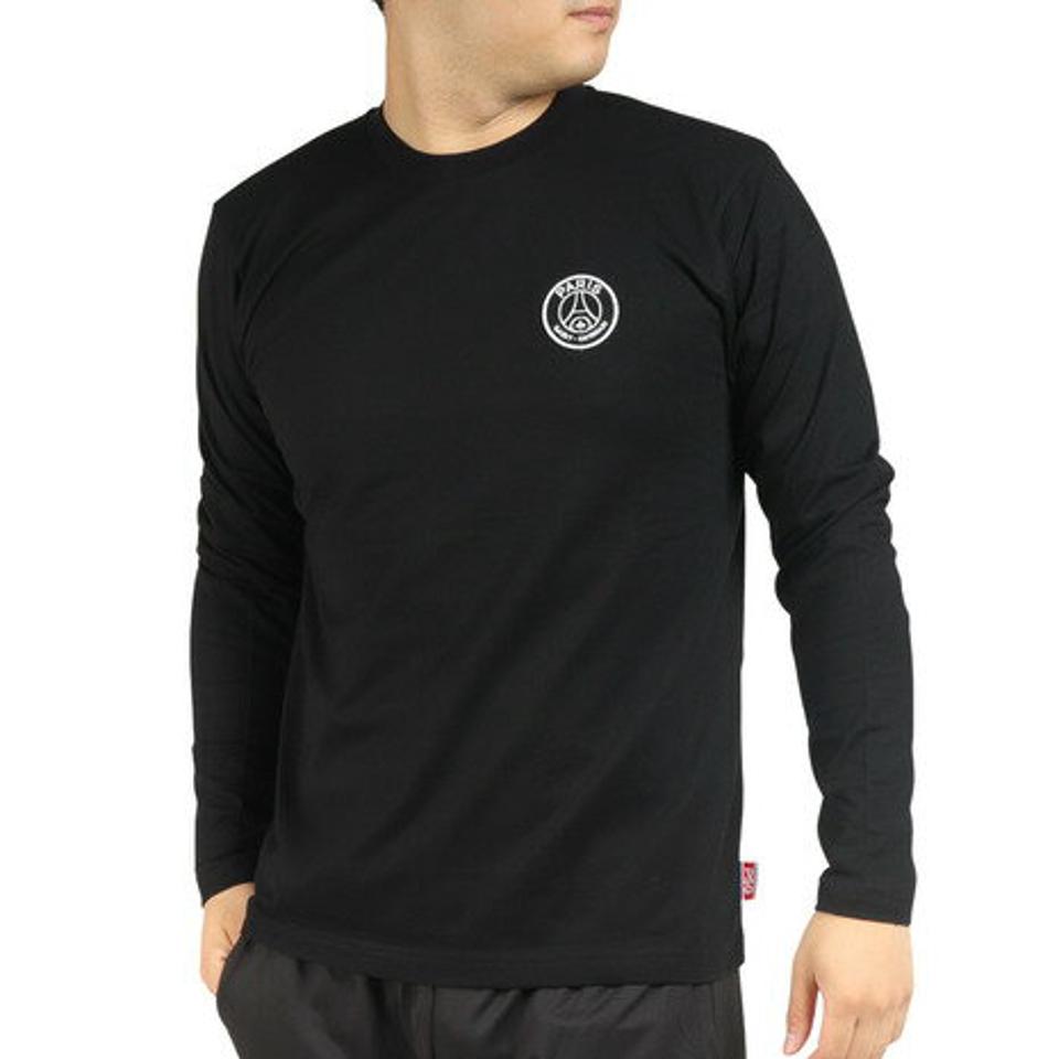 パリ サンジェルマン（Paris Saint Germain） PSG ロンT 長袖Tシャツ PS0322FW0001-BK （メンズ）