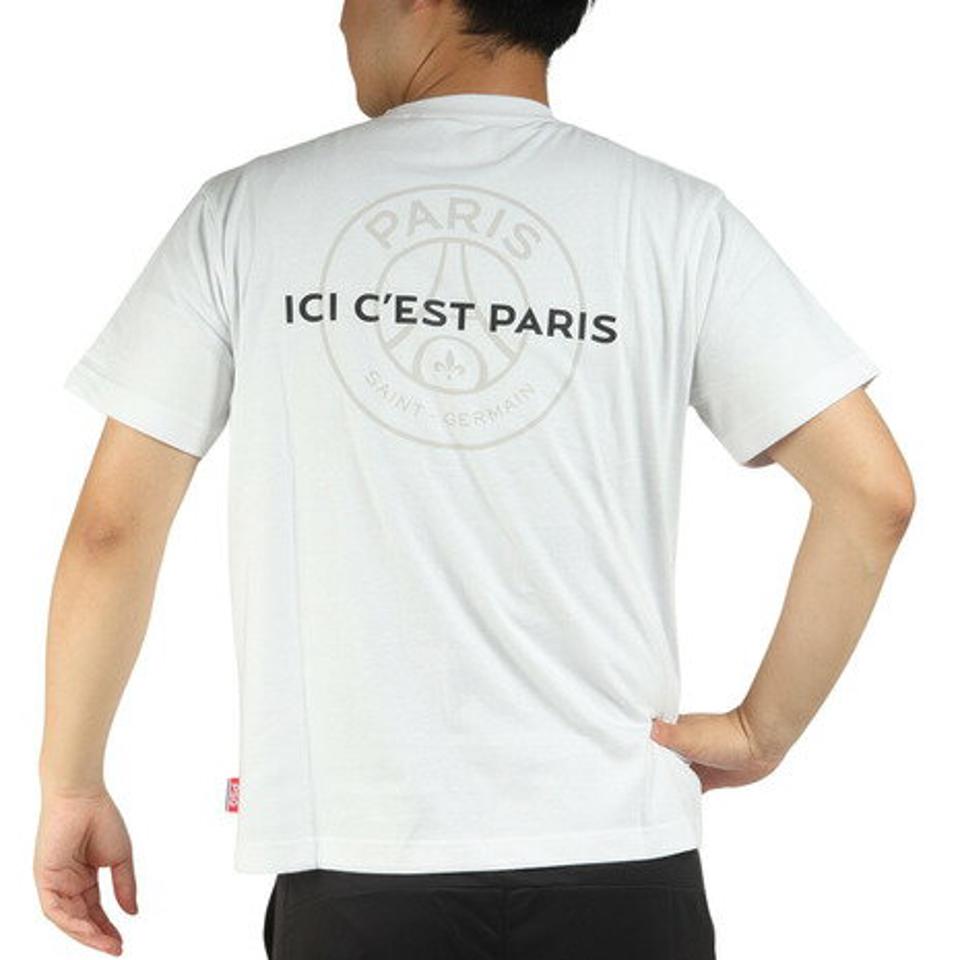 パリ サンジェルマン（Paris Saint Germain） PSG 半袖Tシャツ PS0122FW0003-WH （メンズ）