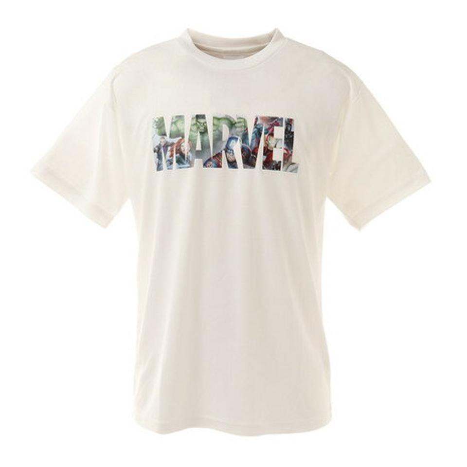 マーベル（MARVEL）（メンズ）ロゴ 半袖Tシャツ UVカット DS0212001 バスケットボールウェア
