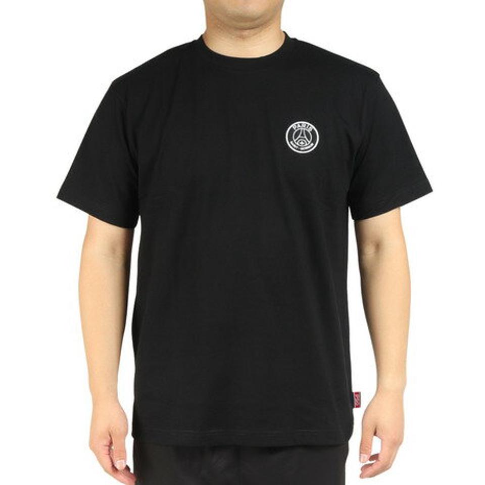 パリ サンジェルマン（Paris Saint Germain） PSG 半袖Tシャツ PS0122FW0003-BK （メンズ）