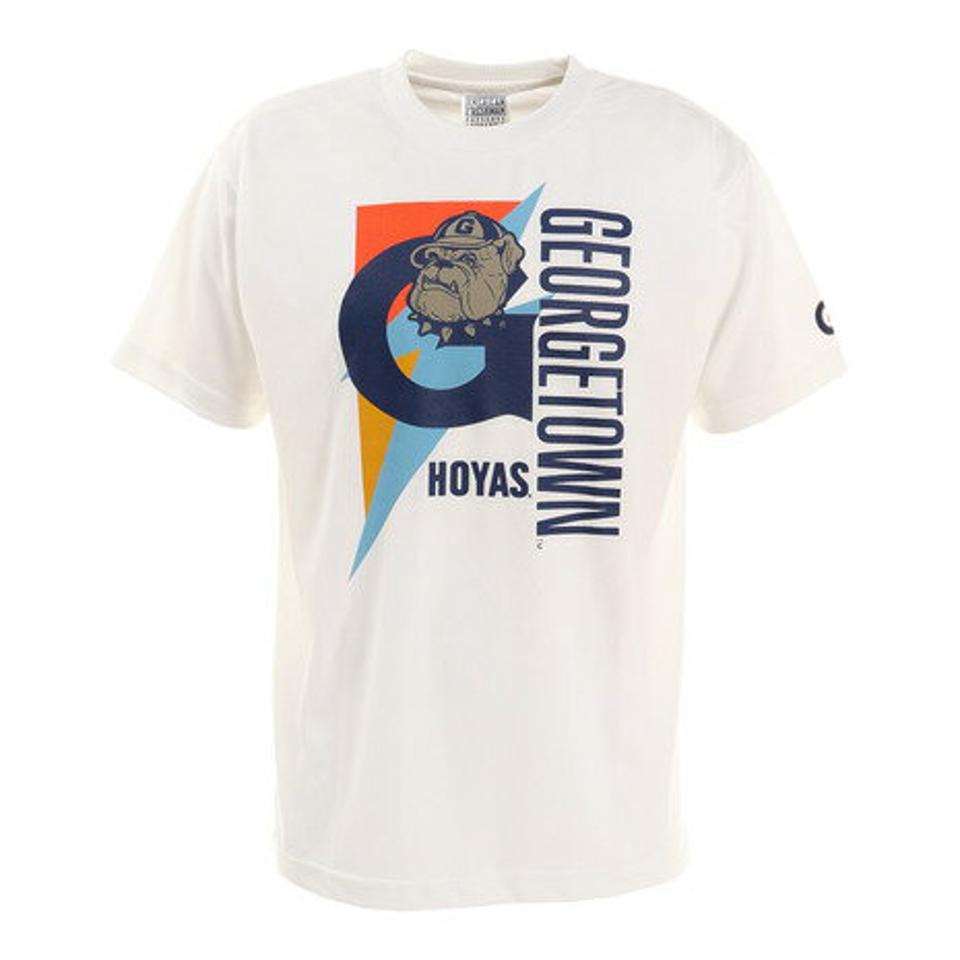 カレッジ（College）（メンズ）プラクティス半袖Tシャツ GGT CL8212003 バスケットボールウェア NCAA ジョージタウン 練習着