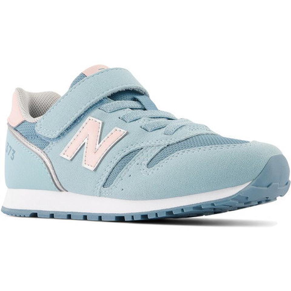 ニューバランス（new balance）（キッズ）YV373 ミント 水色 YV373JP2M ジュニア スニーカー スポーツシューズ カジュアル 子供靴 運動 マジックテープ