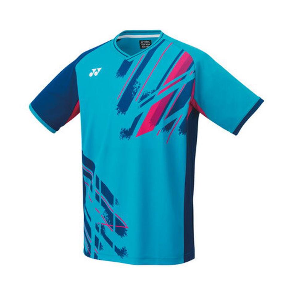 【10/5 24h限定 エントリー&対象3店舗買い回りで最大P10倍!】ヨネックス(YONEX)(メンズ)バドミントンウェア UVカット ゲームシャツ 10446-161