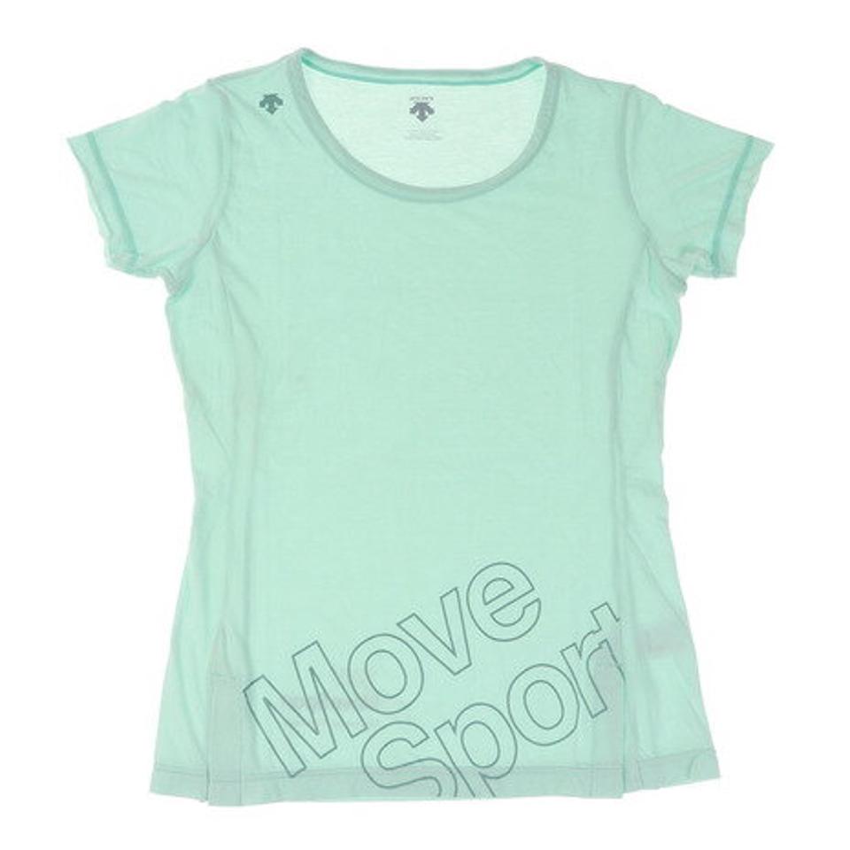 デサント（DESCENTE） Tシャツ レディース 半袖 モイスチャーニットTシャツ DMWNJA53 GR （レディース）