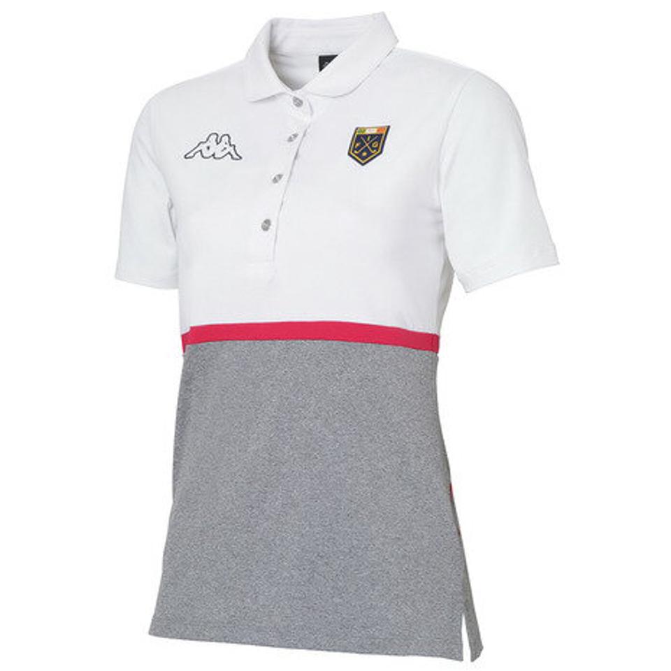 カッパ(Kappa)(レディース)ゴルフウェア ショートスリーブシャツ KG922SS83 WT