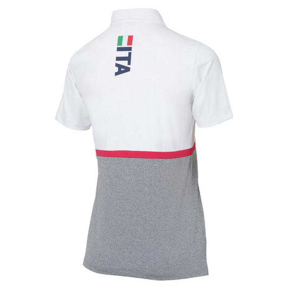 カッパ(Kappa)(レディース)ゴルフウェア ショートスリーブシャツ KG922SS83 WT