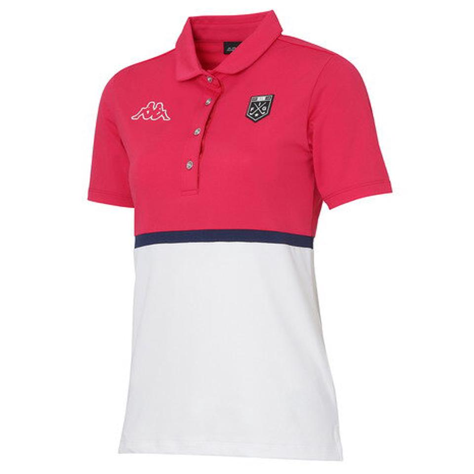カッパ(Kappa) ゴルフウェア ショートスリーブシャツ KG922SS83 MA (レディース)