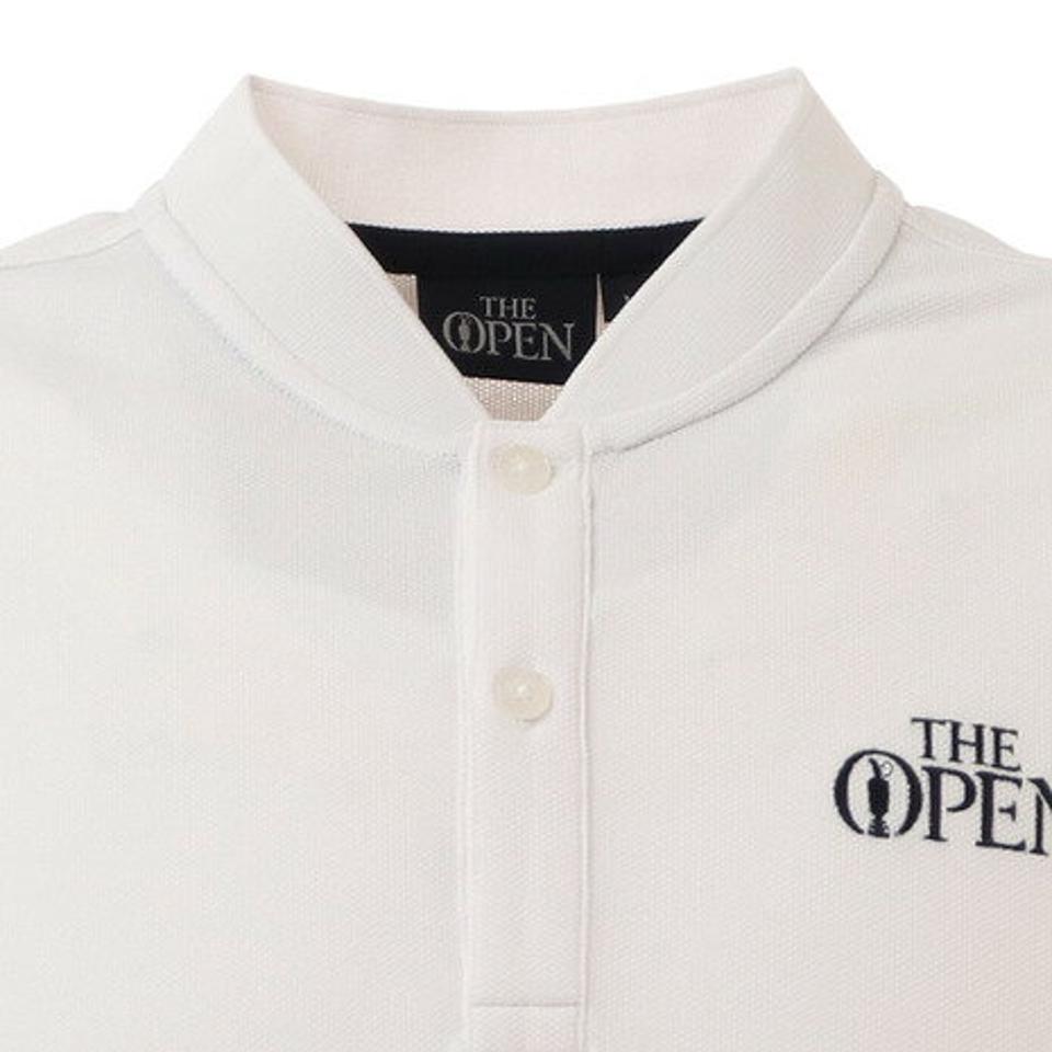 ジ・オープン(THE OPEN) ゴルフウェア ボンバーカラー半袖シャツ 171-23840-004 (メンズ)