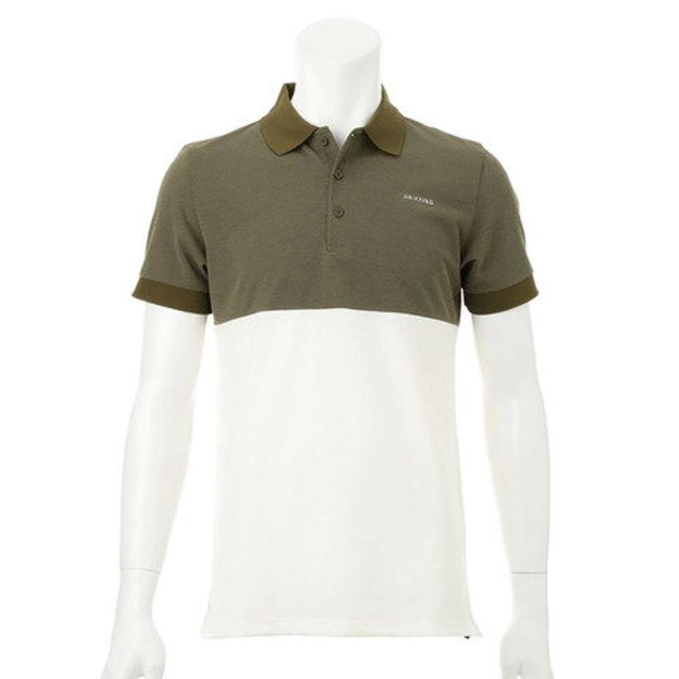 ブリーフィング(BRIEFING) ゴルフウェア バイカラーポロシャツ BRG202M03-067 (メンズ)