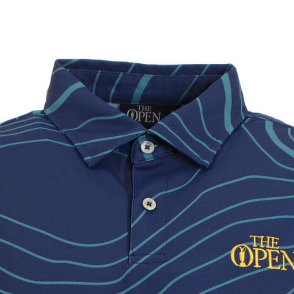 ジ・オープン(THE OPEN)(メンズ)ゴルフウェア コースイラストシャツ 171-22443-096
