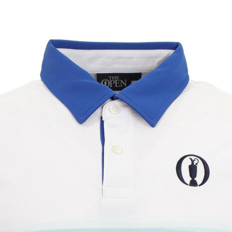 ジ・オープン(THE OPEN)(メンズ)ゴルフウェア コースイラストポロシャツ 171-22440-096