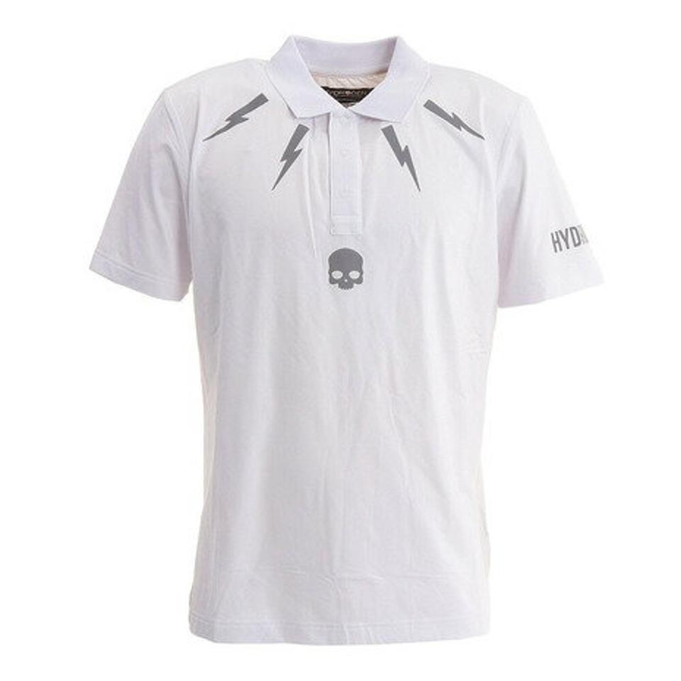 ハイドロゲン(HYDROGEN)(メンズ)テックストーム ポロシャツ TP0006 WHT.