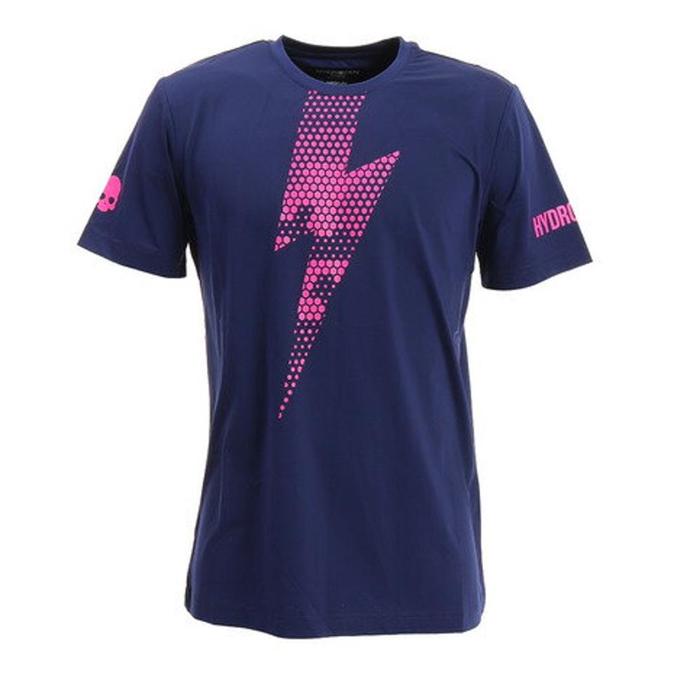 ハイドロゲン（HYDROGEN） テック サンダーボルト 半袖Tシャツ T00204 BLU/PNK （メンズ）
