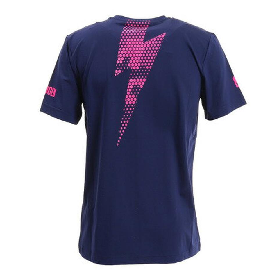 ハイドロゲン（HYDROGEN） テック サンダーボルト 半袖Tシャツ T00204 BLU/PNK （メンズ）