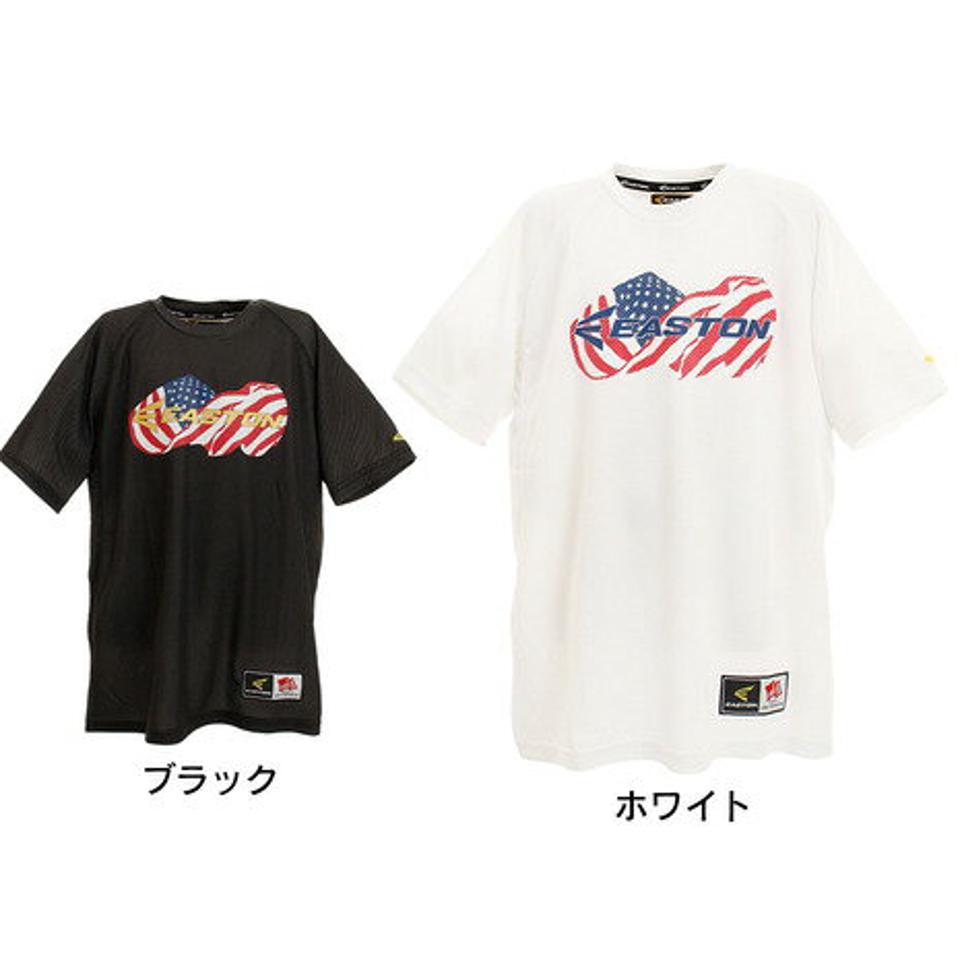 イーストン（EASTON）（キッズ） ジュニア USフラッグ Tシャツ EA7HSJ13