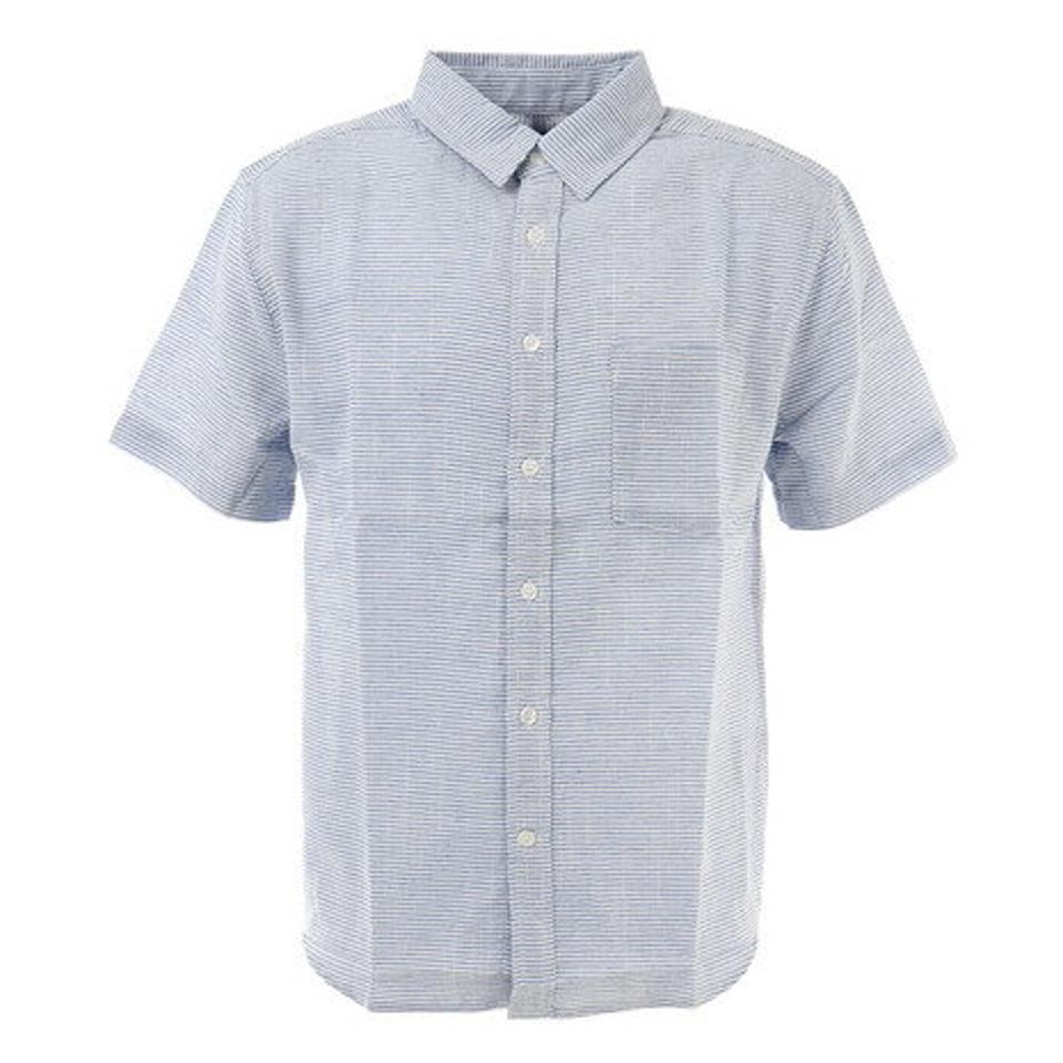 ティア(TYR) シャツ 半袖 ボーダーシャツ TSHLNBD-20SRL BLU (メンズ)