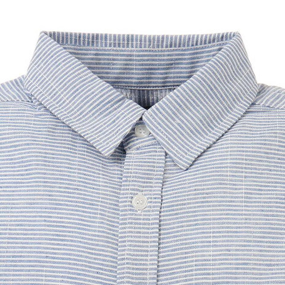 ティア(TYR) シャツ 半袖 ボーダーシャツ TSHLNBD-20SRL BLU (メンズ)