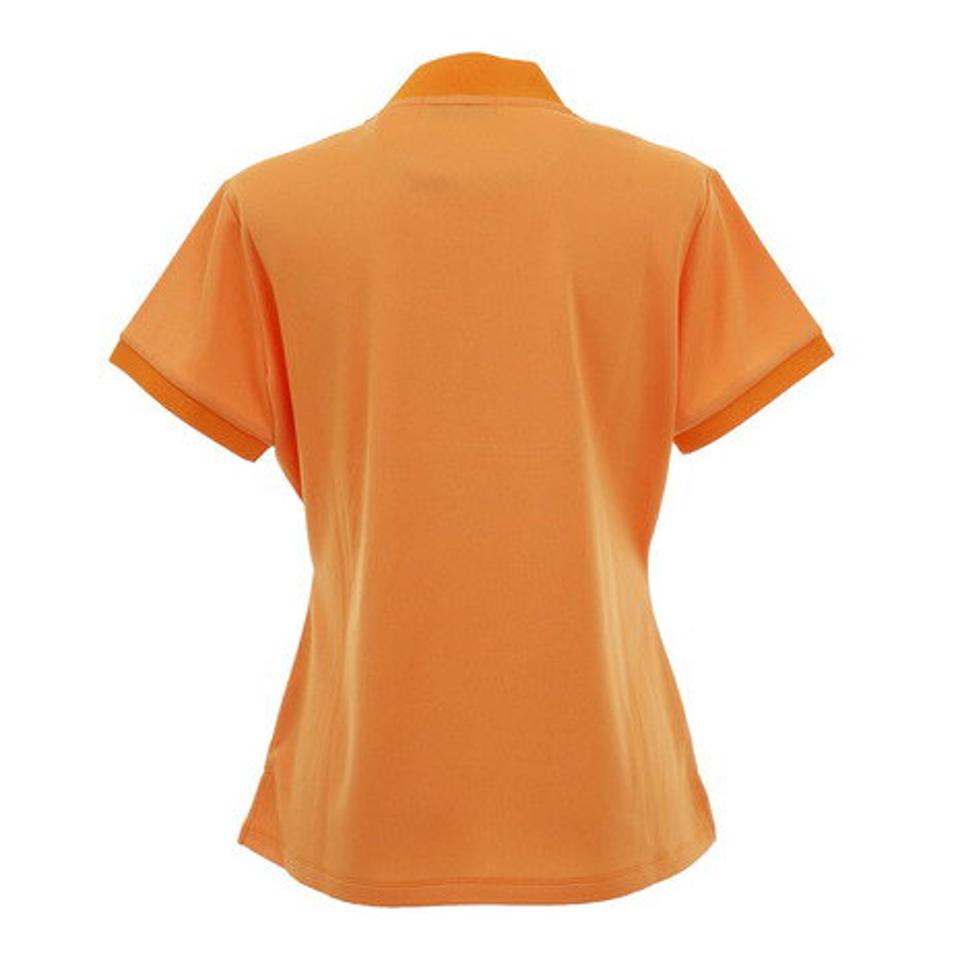 ジュンアンドロぺ(JUN&ROPE) ゴルフウェア モノグラム柄プリント切替半袖ポロシャツ ERM30060-70 (レディース)