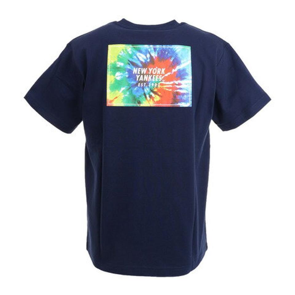 MJ・MLB（MJ・MLB） 野球ウェア ニューヨークヤンキース タイダイTシャツ MM01-NY-0S15-NV （メンズ）