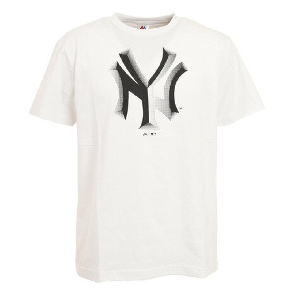 MJ・MLB（MJ・MLB） 野球ウェア 3DロゴTシャツ MM01-NY-0S14-WH （メンズ）