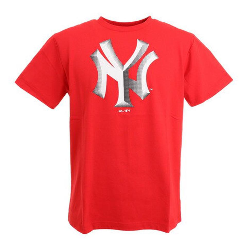 MJ・MLB（MJ・MLB） 野球ウェア 3DロゴTシャツ MM01-NY-0S14-RD （メンズ）