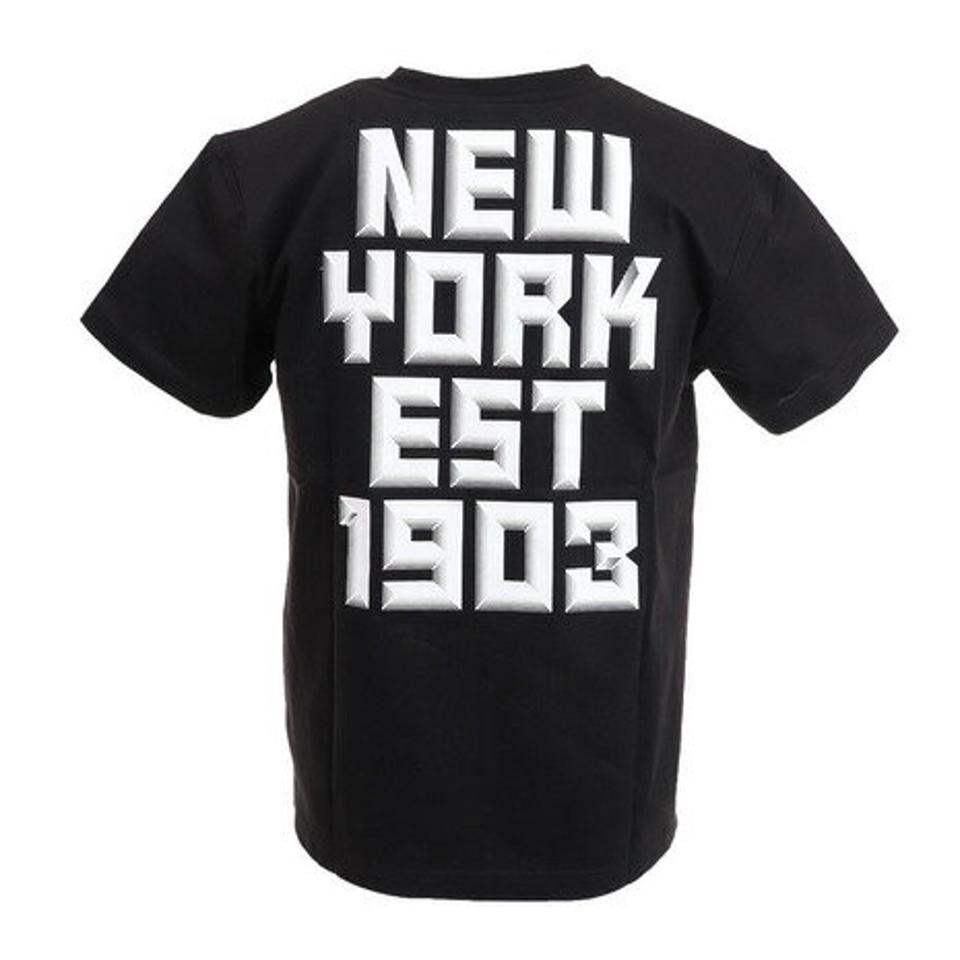 MJ・MLB（MJ・MLB） 野球ウェア 3DロゴTシャツ MM01-NY-0S14-BK （メンズ）