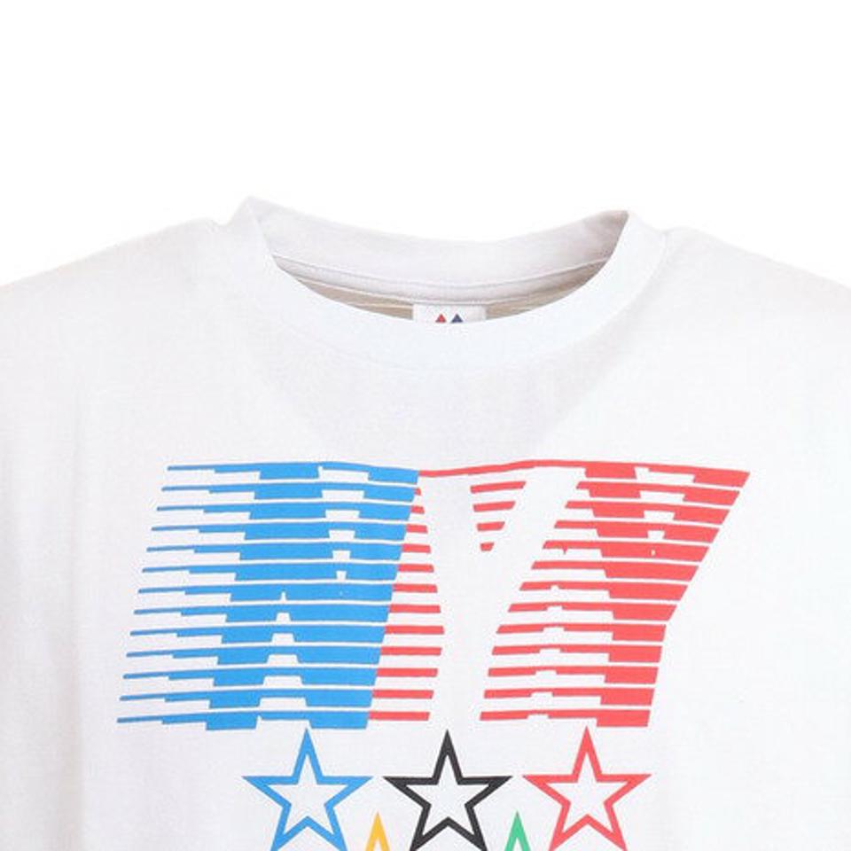 MJ・MLB（MJ・MLB） 野球ウェア ニューヨークヤンキース レトロ ロゴTシャツ MM01-NY-0S13-WH （メンズ）
