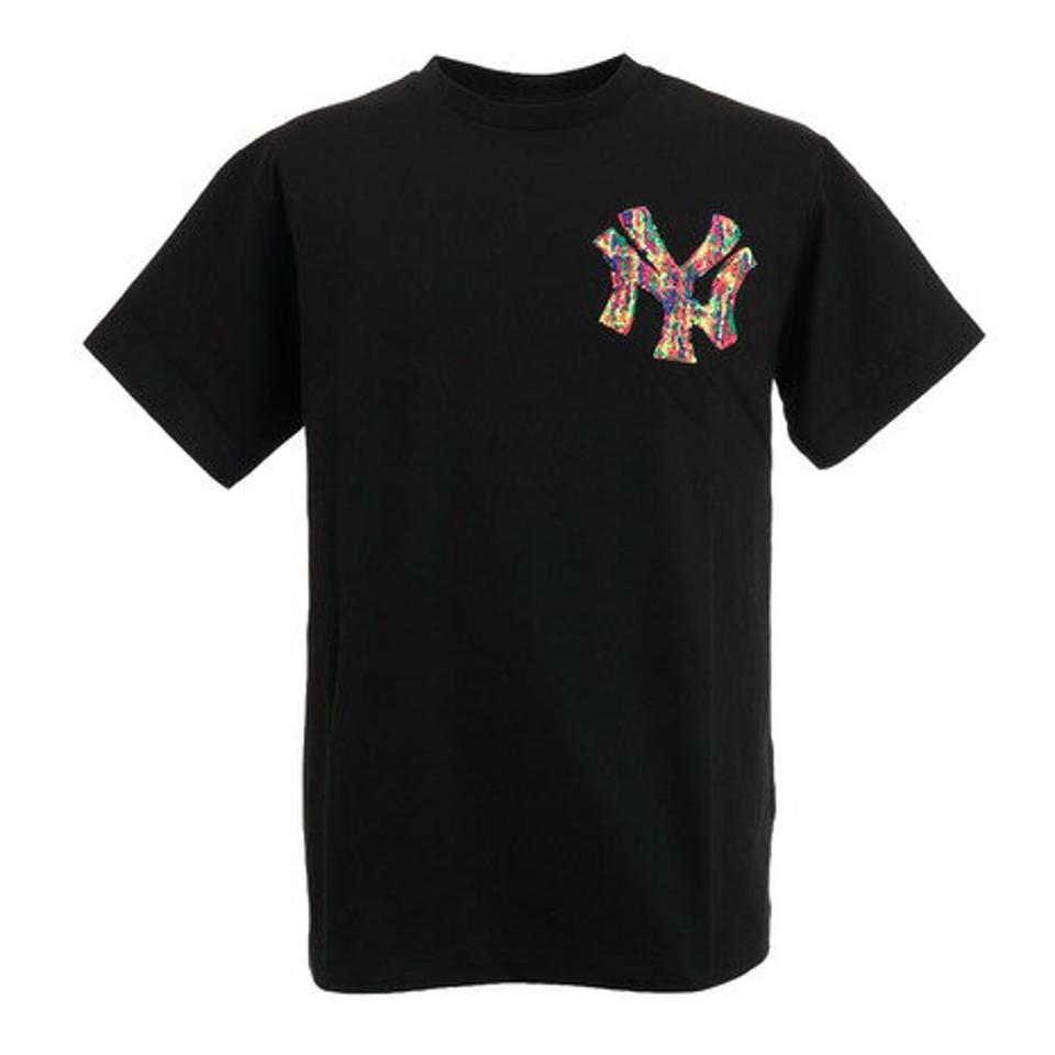 MJ・MLB（MJ・MLB） 野球ウェア NYKマルチカラーTシャツ MM01-NY-0S07-BK （メンズ）