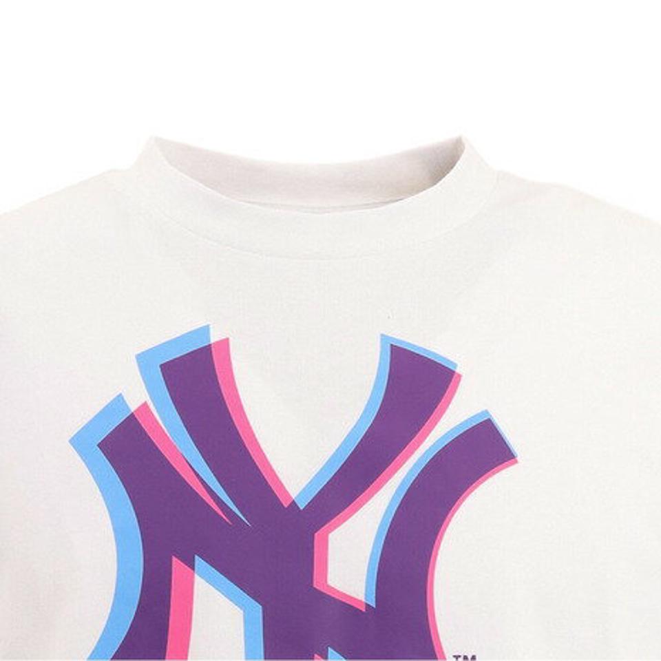 MJ・MLB（MJ・MLB） 野球ウェア NYKアナグリフTシャツ MM01-NY-0S04-WH （メンズ）