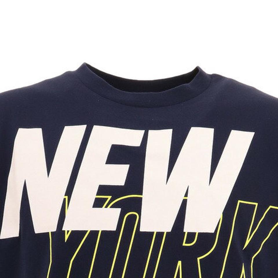 MJ・MLB（MJ・MLB） 野球ウェア ネオンロゴTシャツ MM01-NY-0S03-NV （メンズ）