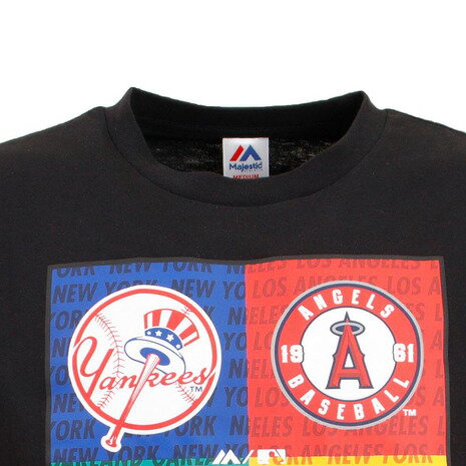 MJ・MLB（MJ・MLB） 野球ウェア 4チーム スクエアTシャツ MM01-ML-0S16-BK （メンズ）