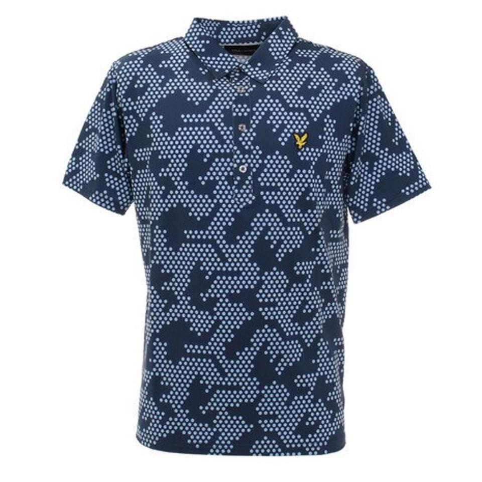 ライルアンドスコット(LYLE&SCOTT) ゴルフウェア FUNCTIONAL 半袖ポロシャツ LSM-0A-AP08-NAVY (メンズ)