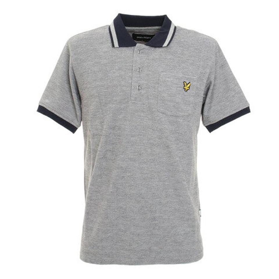 ライルアンドスコット(LYLE&SCOTT) ゴルフウェア CLERIC 半袖ポロシャツ LSM-0A-AP06-H.GREY (メンズ)
