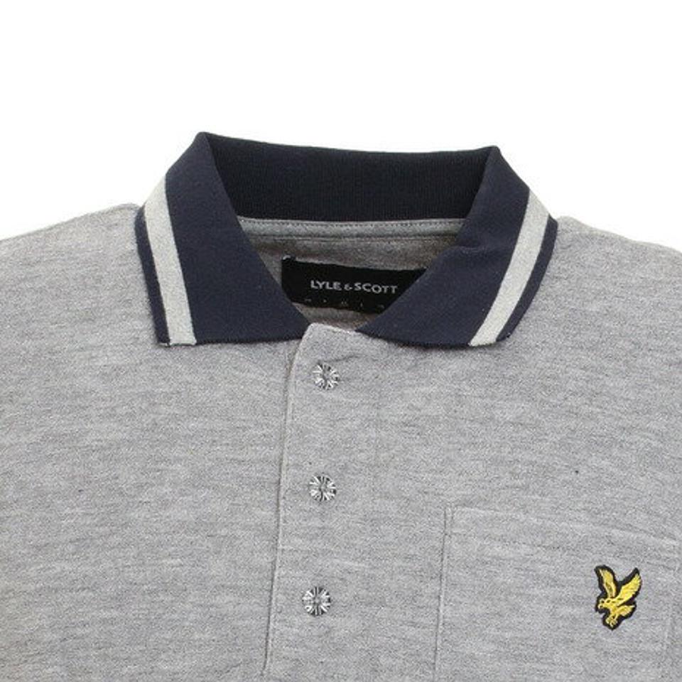 ライルアンドスコット(LYLE&SCOTT) ゴルフウェア CLERIC 半袖ポロシャツ LSM-0A-AP06-H.GREY (メンズ)