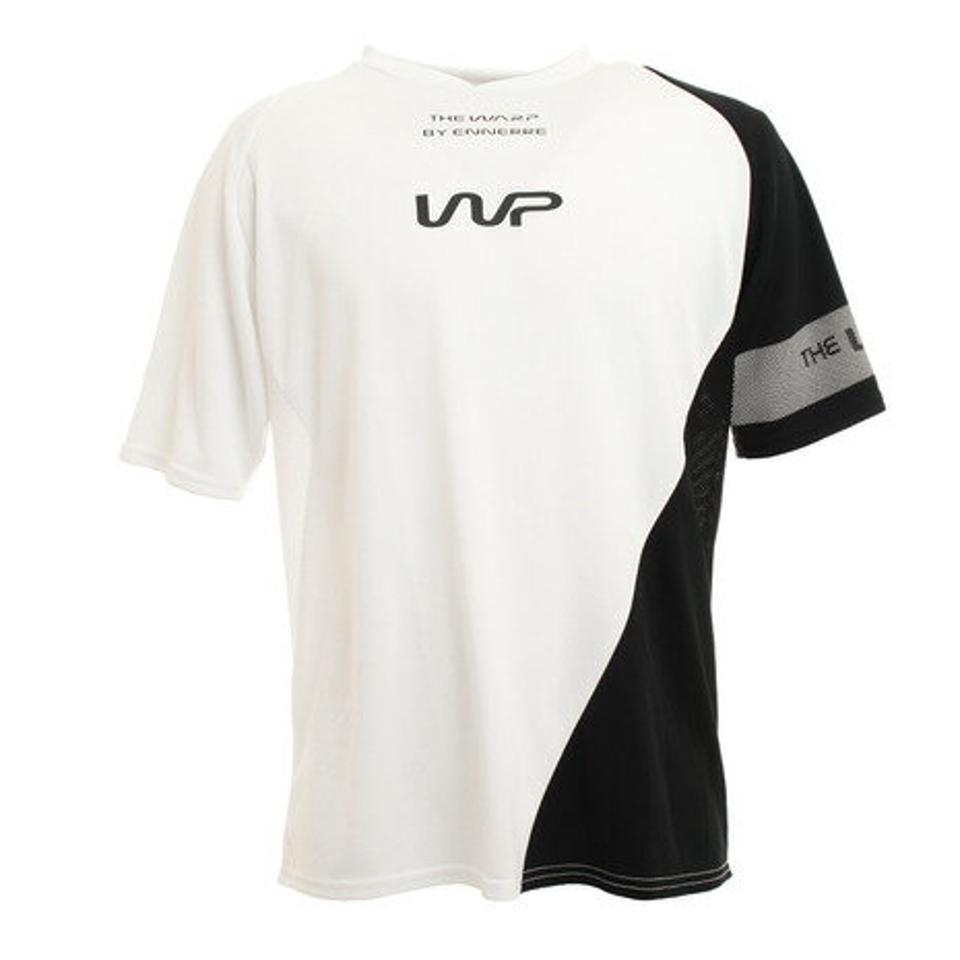 【10/10 24h限定エントリー＆対象4店舗買い回りで最大P10倍！】【20%OFFクーポン 16日まで】ザ・ワープ・バイ・エネーレ（The Warp By Ennerre） サッカーウェア メンズ Tシャツ SD ゲームシャツ WF33JA20 WHT/BLK （メンズ）