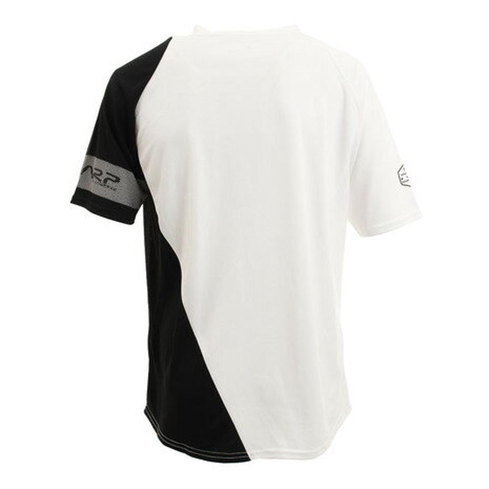 【10/10 24h限定エントリー＆対象4店舗買い回りで最大P10倍！】【20%OFFクーポン 16日まで】ザ・ワープ・バイ・エネーレ（The Warp By Ennerre） サッカーウェア メンズ Tシャツ SD ゲームシャツ WF33JA20 WHT/BLK （メンズ）