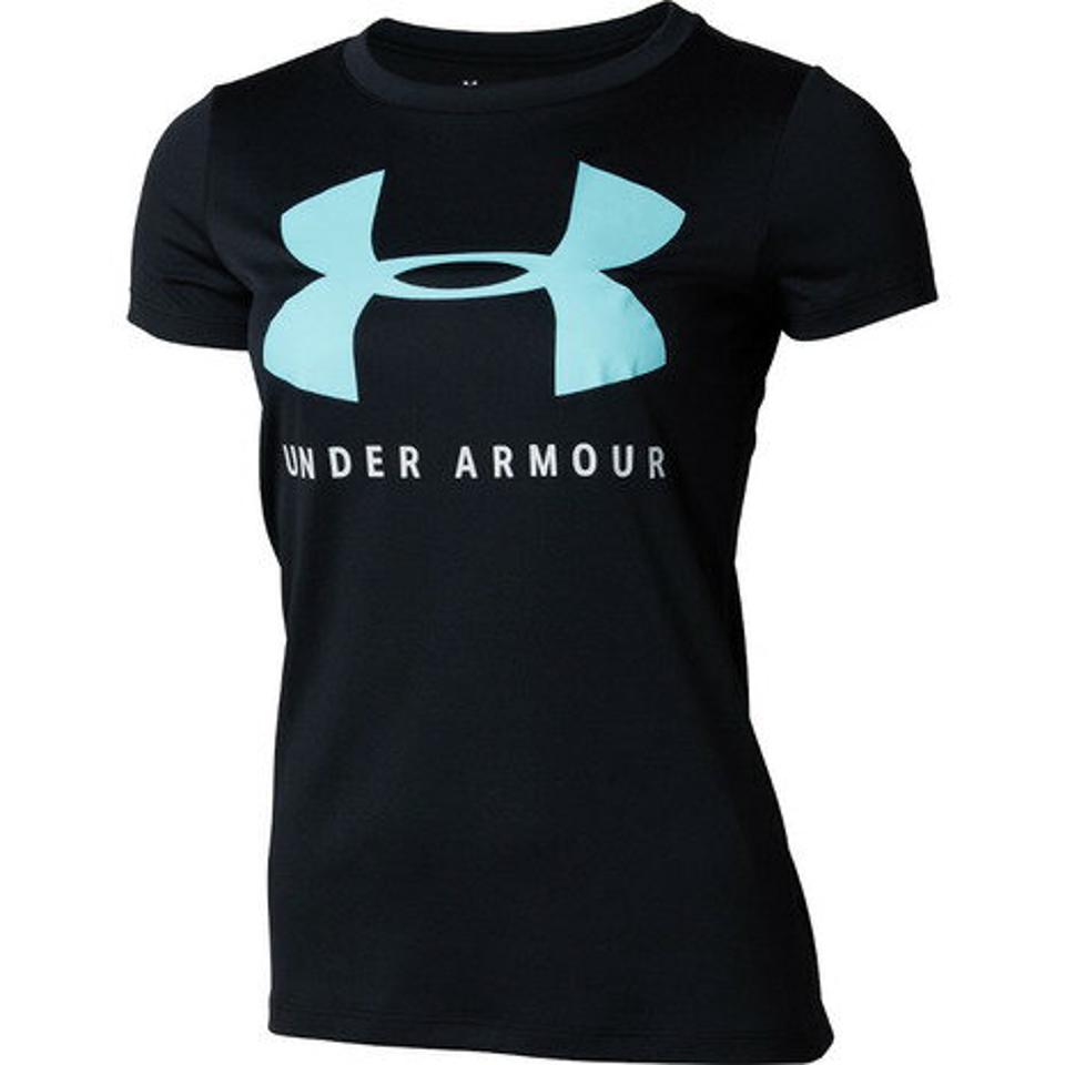 アンダーアーマー（UNDER ARMOUR） Tシャツ レディース 半袖 テック ビッグロゴ グラフィック 1359128 BLK/BHZ AT オンライン価格 （レディース）