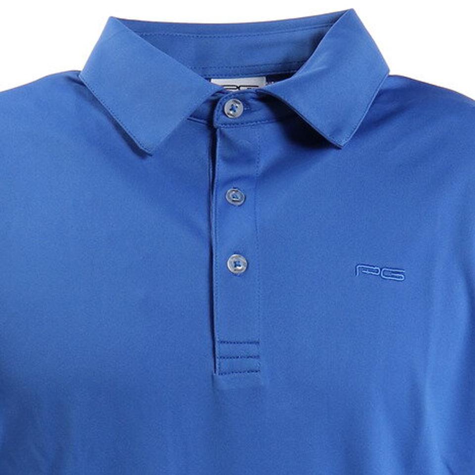 パフォーマンスギア(PG) ゴルフウエア メンズ バックロゴメッシュポロシャツ PGLS-2002 BLU (メンズ)