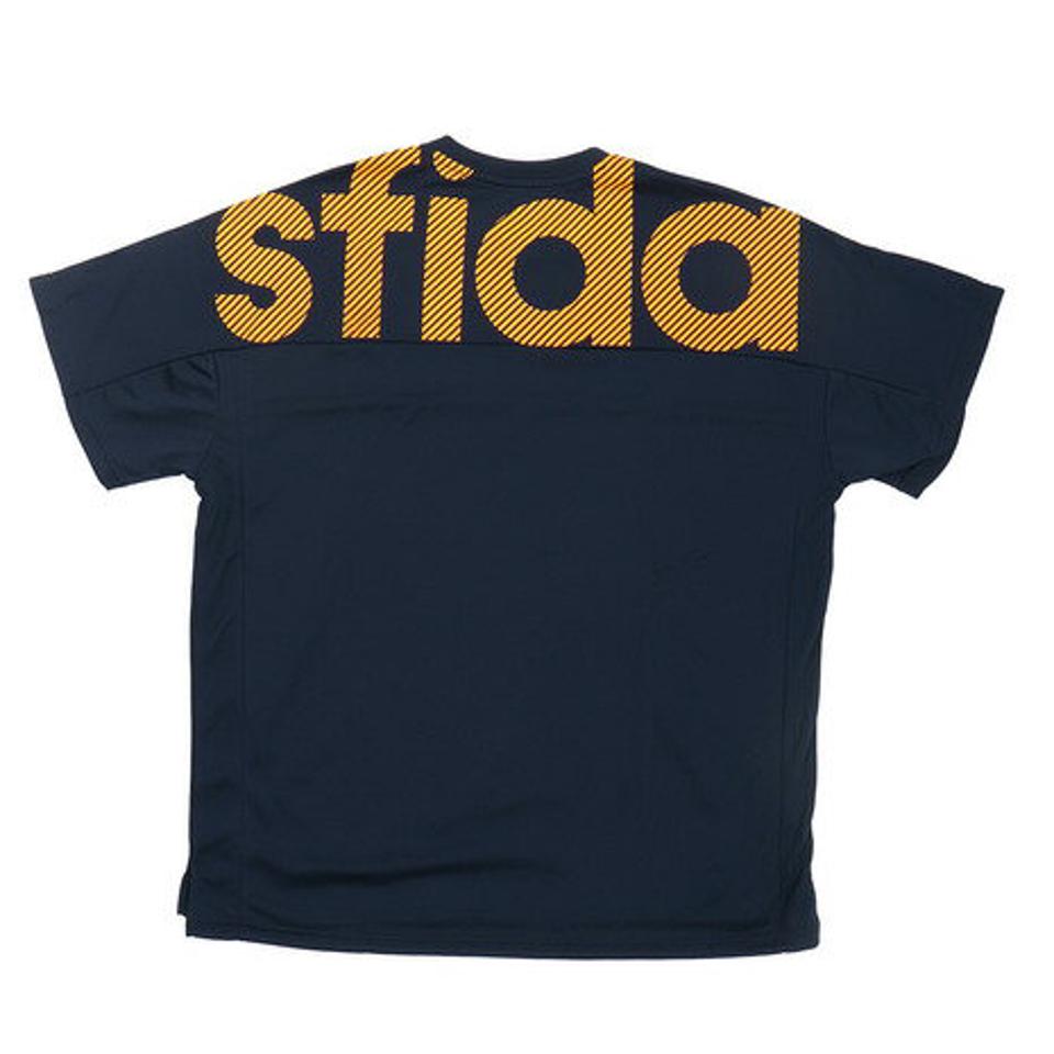 スフィーダ（SFIDA） サッカー ウェア メンズ Tシャツ 半袖 ビッグシルエットプラクティスシャツ 1 SA-20S12 NVY （メンズ）