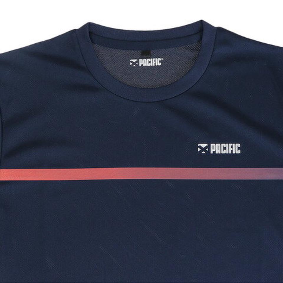 パシフィック（PACIFIC） テニス Tシャツ メンズ 半袖 ドライプラス PT19FM601 NVY （メンズ）